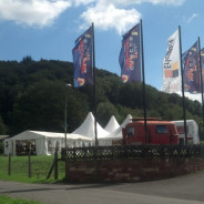 Jubiläumsaufbau in vollem Gange!