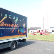 Pfingstferien und der Circus Blamage stellt in Mönchberg sein Zelt auf.
