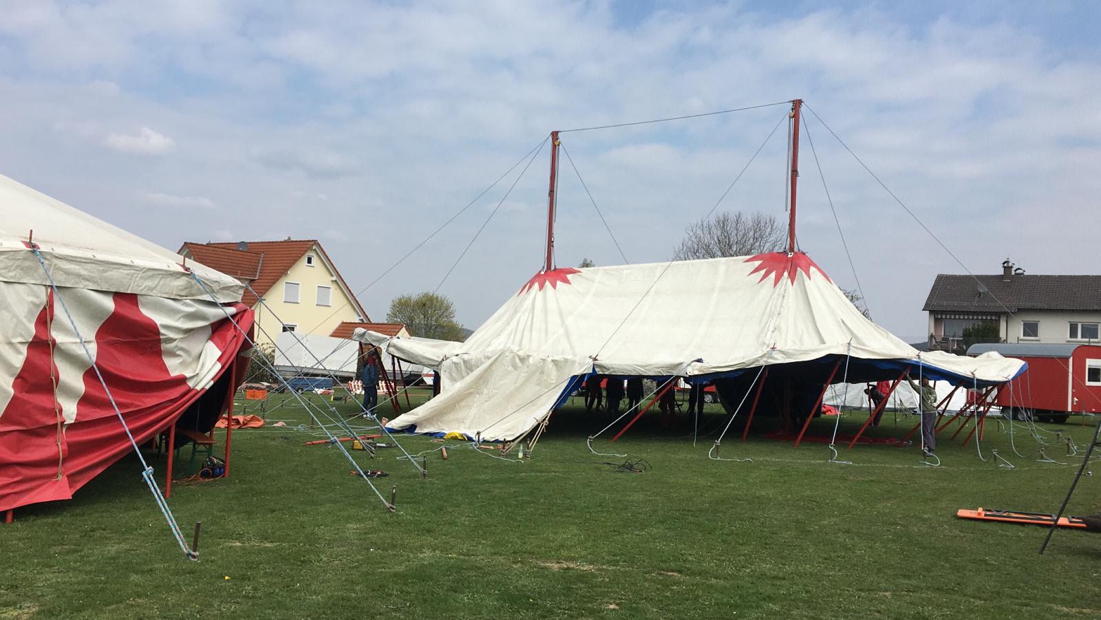 30te Saison des Circus Blamage in Mönchberg gestartet